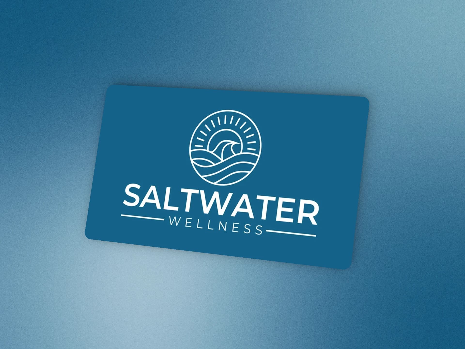Logo et charte graphique · Saltwater Wellness